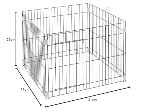 ferplast-dog-training-box-enclos-chiots-int-rieur-pliable-80-x-80-x-h-62-cm-m-ta image 6