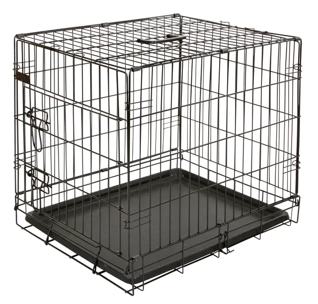 kerbl-pet-cage-de-transport-grillag-e-m-tal-noire-63-x-48-x-57-cm-1-porte image 1