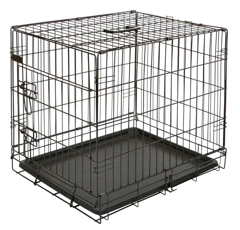 kerbl-pet-cage-de-transport-grillag-e-m-tal-noire-63-x-48-x-57-cm-1-porte image 1
