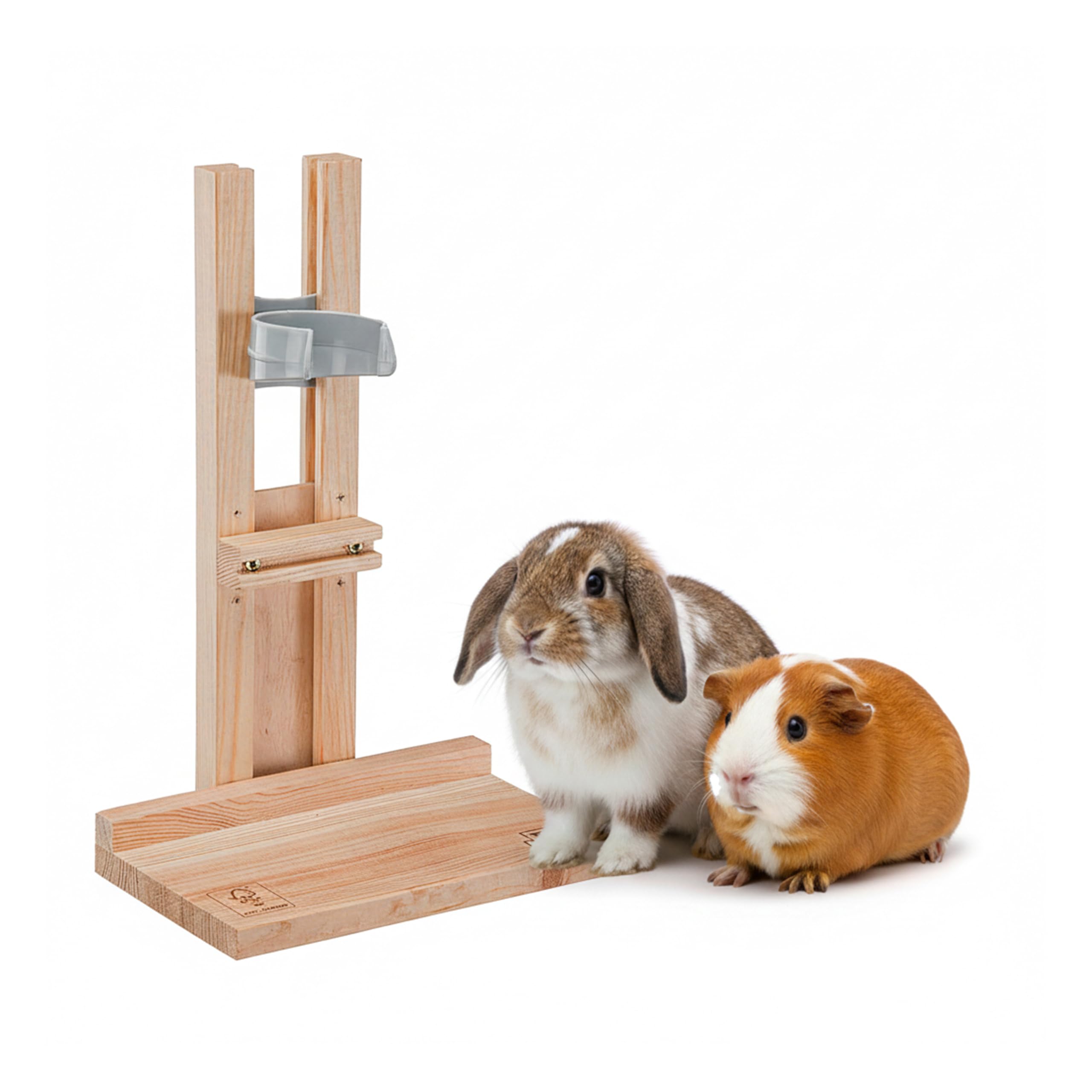 ferplast-drinky-holder-support-pour-abreuvoir-en-bois-pour-lapins-et-cochons-d-i image 1