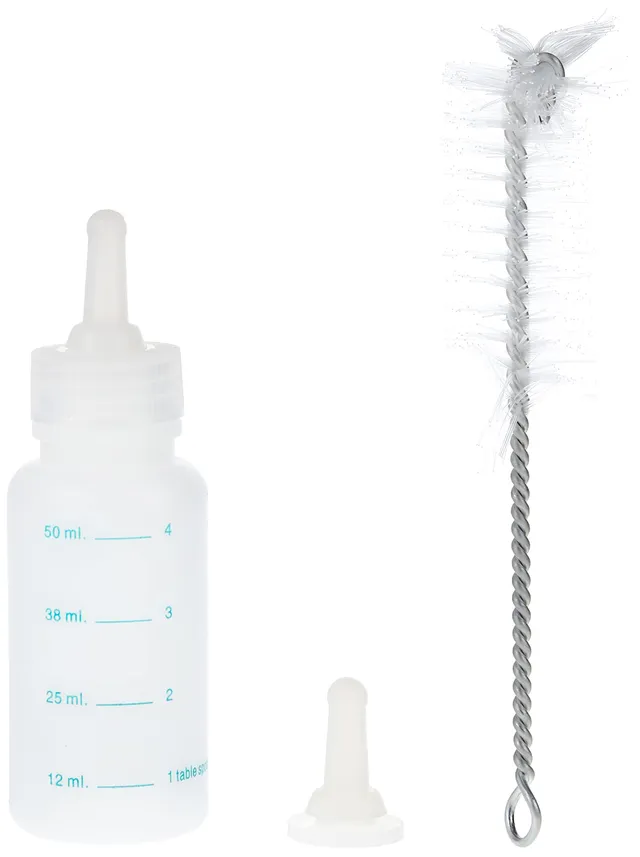 ferplast-biberon-pour-chatons-50-ml-3-5-x-11-cm-noir image 1