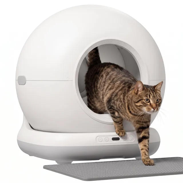 pawhut-liti-re-autonettoyante-intelligente-avec-contr-le-app image 1