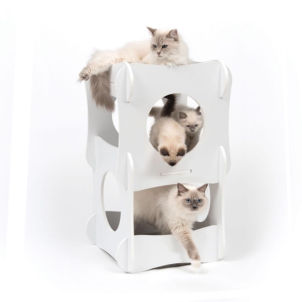 catit-vesper-condo-52113-blanc-tour-3-tages-style-r-tro image 2