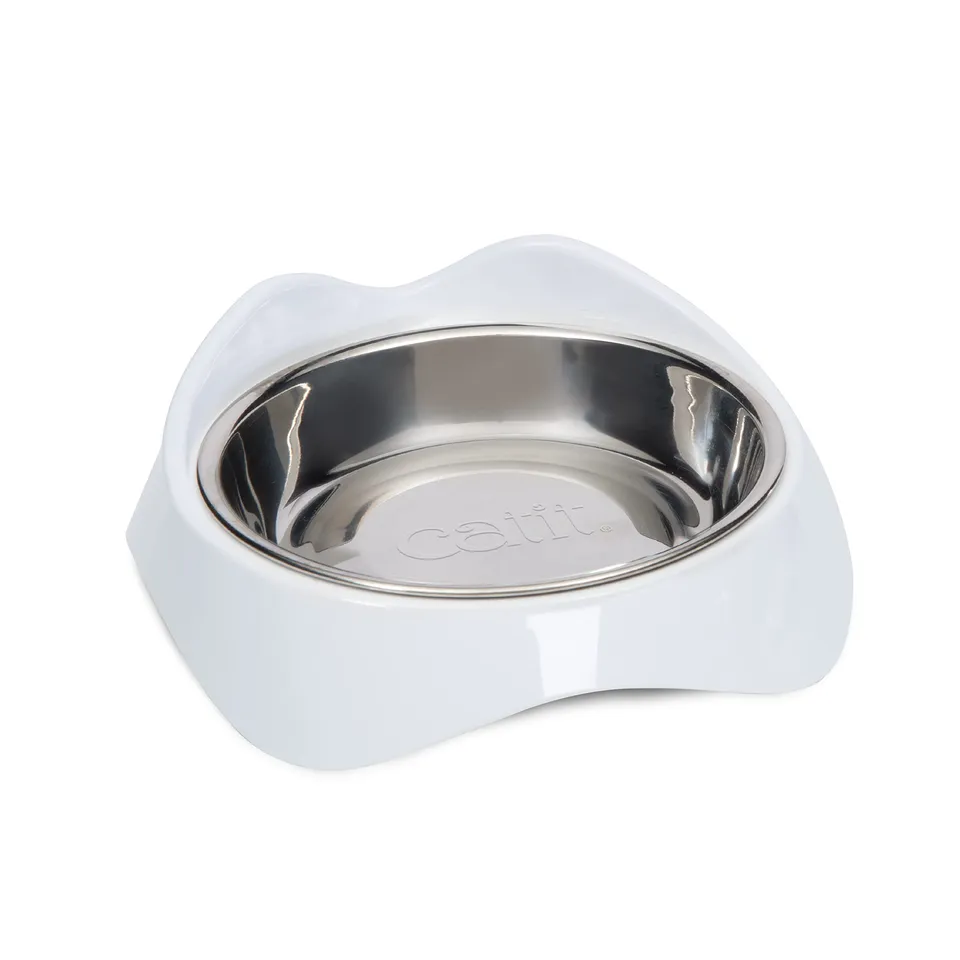 catit-pixi-gamelle-simple-blanche-200-ml image 1