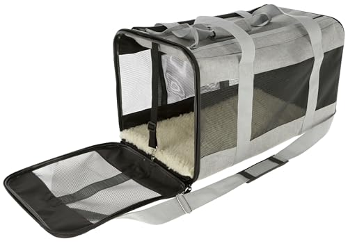 kerbl-pet-sac-de-transport-casual-gris-41-x-28-x-29-cm-pour-petits-chiens image 7