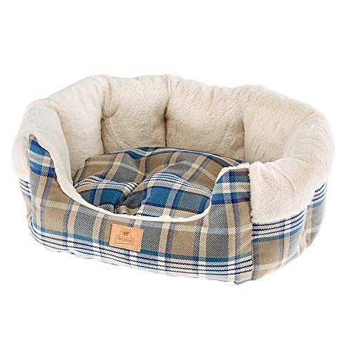 ferplast-etoile-6-coussin-lit-pour-chien-et-chat-bleu image 2