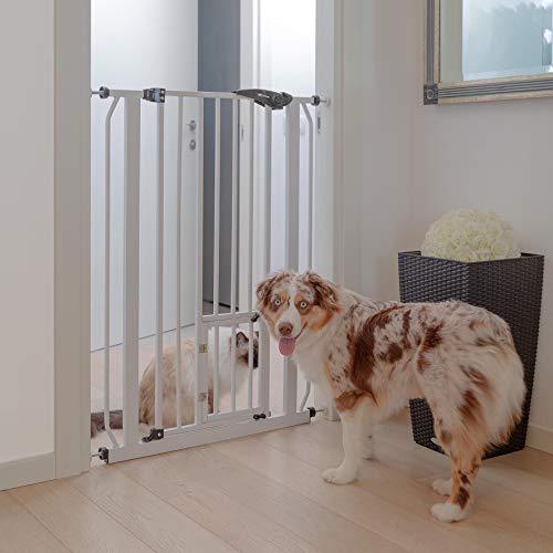 ferplast-pet-gate-barri-re-s-paration-chien-et-chat-m-tal-blanc-73-83-x-h-150-cm image 5