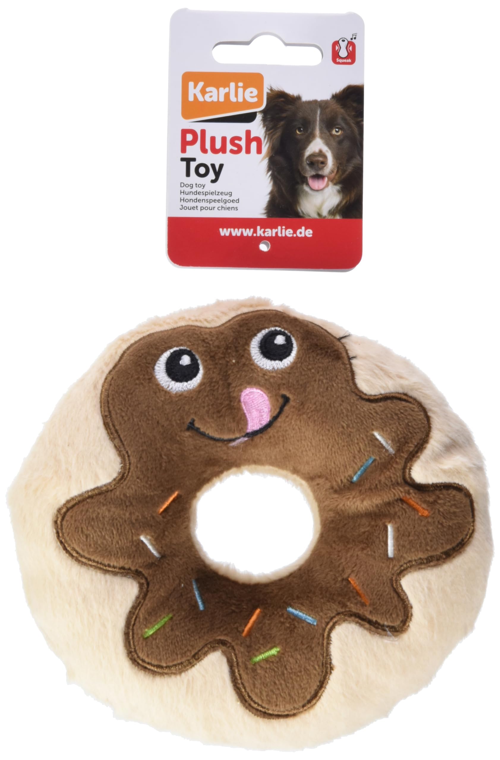 karlie-jouet-chien-peluche-donut-avec-couineur image 4
