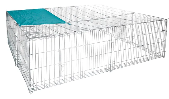 kerbl-81711-extension-d-enclos-pour-petit-animal-230x76x70-cm image 1