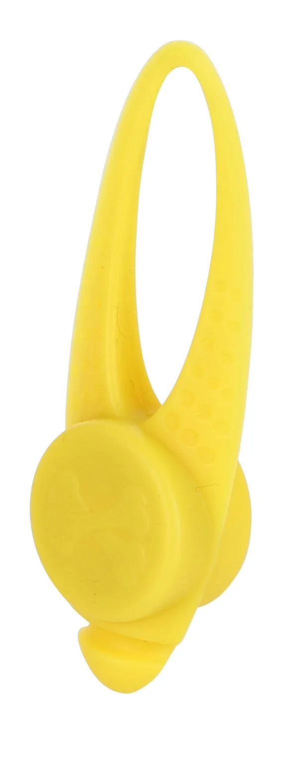 kerbl-maxi-safe-pendentif-led-pour-chien-silicone-jaune-8x3-cm image 1