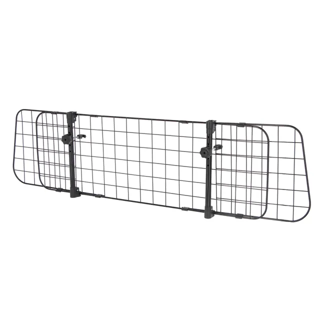 kerbl-barri-re-de-s-curit-voiture-pour-chien-noire-m-tal-96-145-cm-30-cm image 1