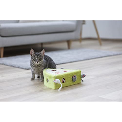 kerbl-jouet-pour-chat-sisal-cheesy-28-x-28-x-10-cm image 6