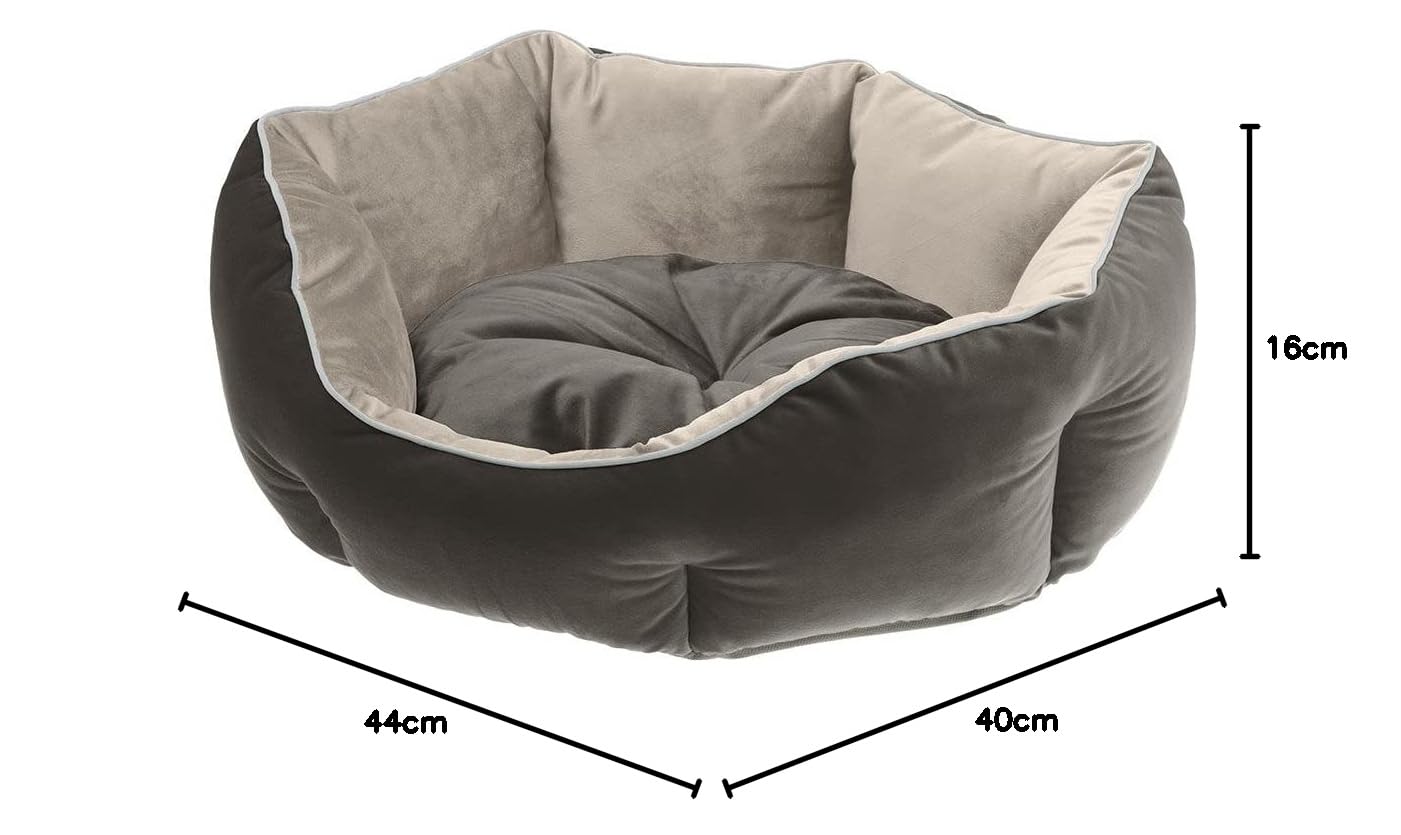 ferplast-queen-45-coussin-pour-chien-et-chat-beige-gris image 2