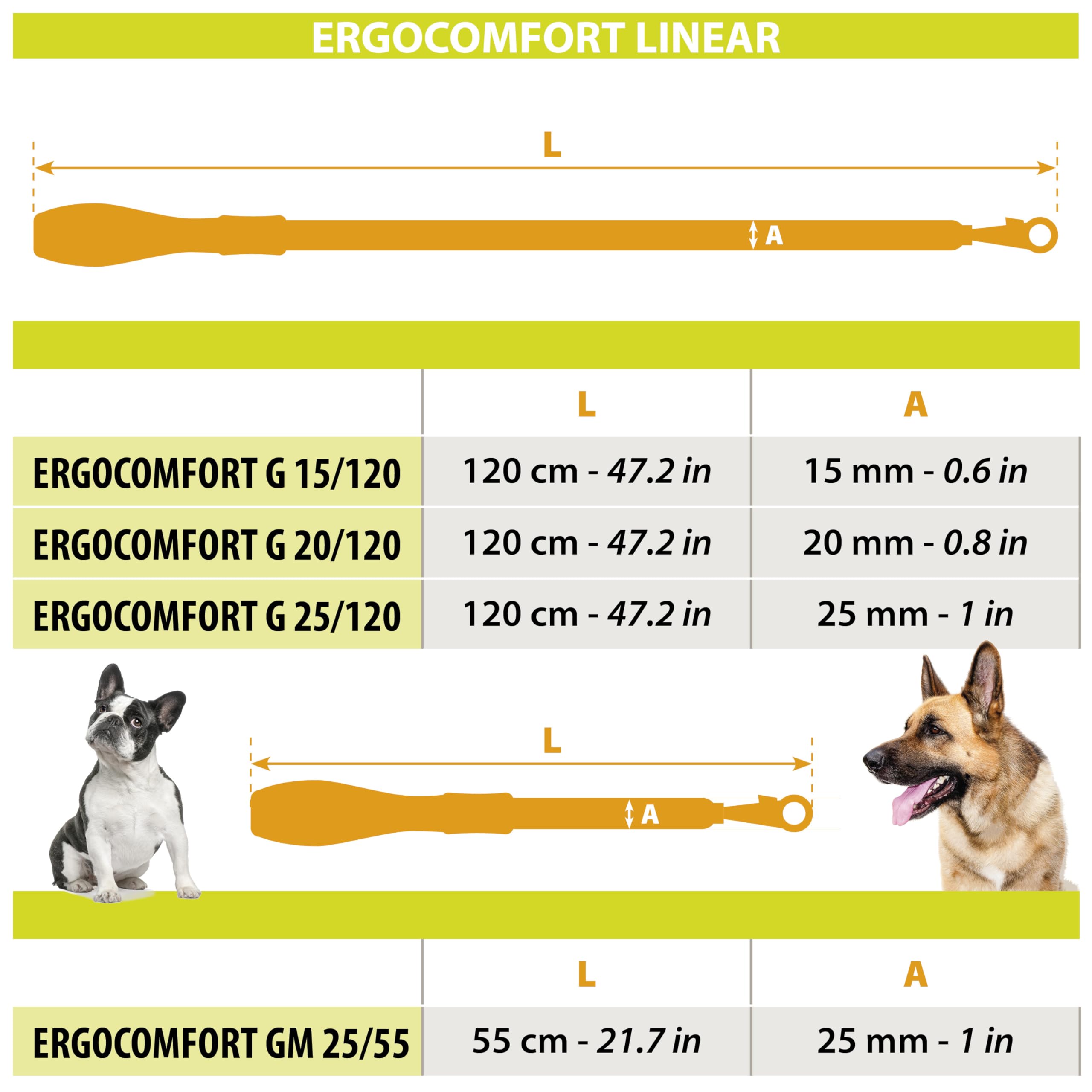 ferplast-laisse-chien-nylon-ergocomfort-120-cm-x-1-5-cm-argent image 4