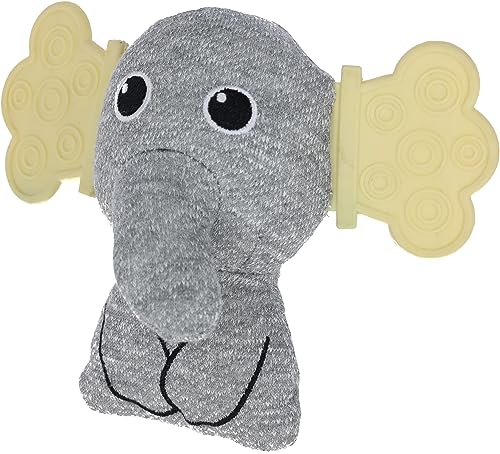 kerbl-peluche-lapin-blanc-gris-jouet-doudou-pour-chiot image 6