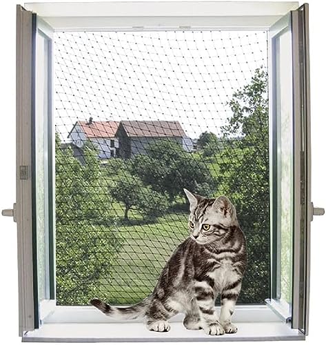 kerbl-filet-de-protection-pour-chat-2-x-3-m-transparent image 6