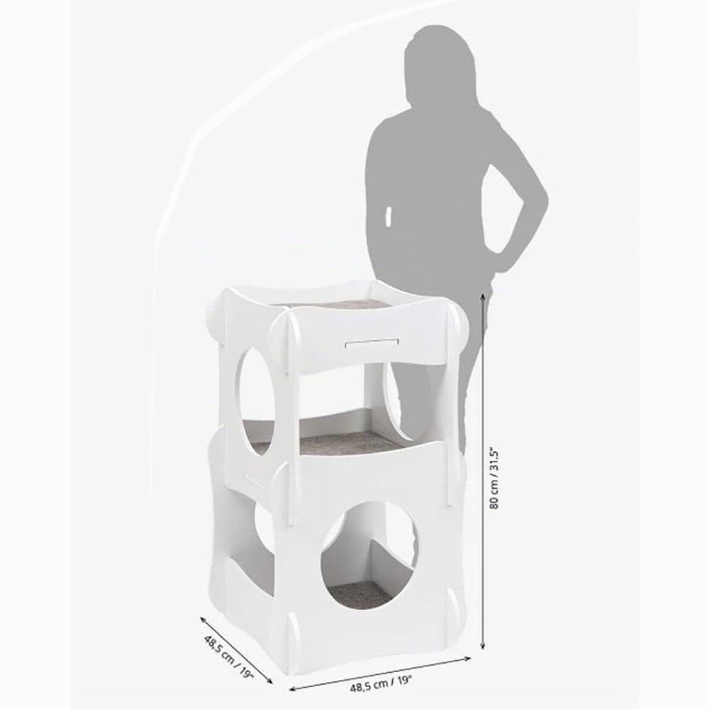 catit-vesper-condo-52113-blanc-tour-3-tages-style-r-tro image 3