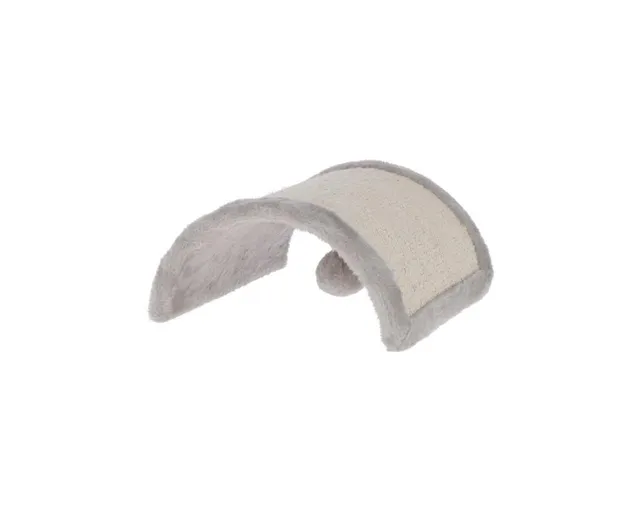 kerbl-griffoir-half-moon-pour-chat-en-sisal-gris-26x22x11cm image 1