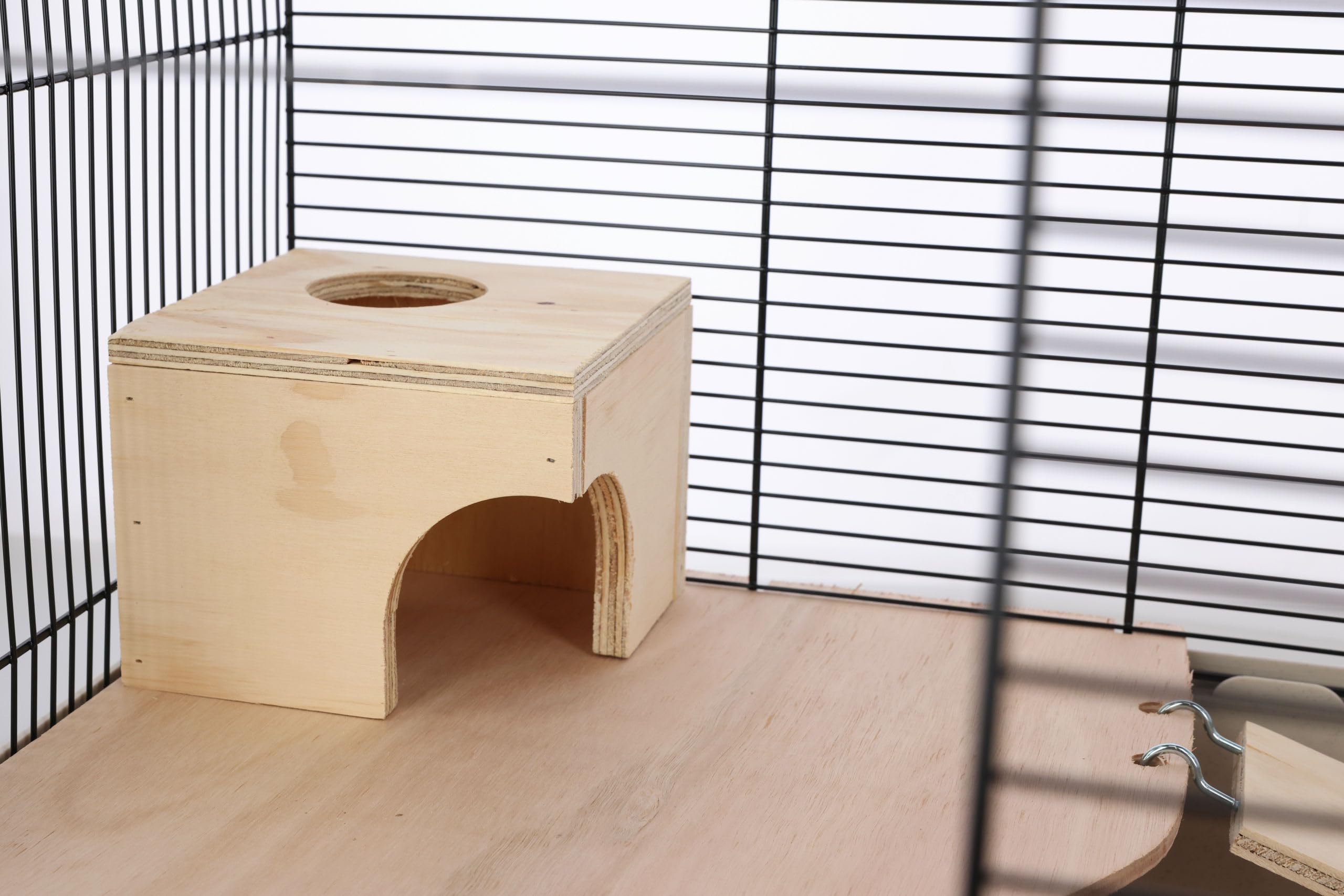 kerbl-cage-pour-hamster-100x53x55-cm-beige-2-niveaux image 4