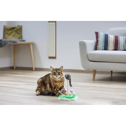 kerbl-souris-swing-25cm-avec-catnip-et-ressort-pour-chat image 4