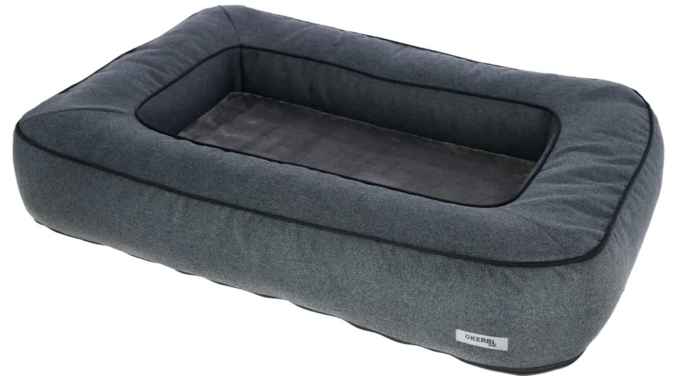 kerbl-pet-platin-ortho-lit-orthop-dique-pour-chien-gris-117-x-80-x-18-cm-matelas image 1