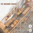 pawhut-enclos-ext-rieur-pour-chat-en-bois-avec-toit-tanche-plateformes-ponts-et- image 8
