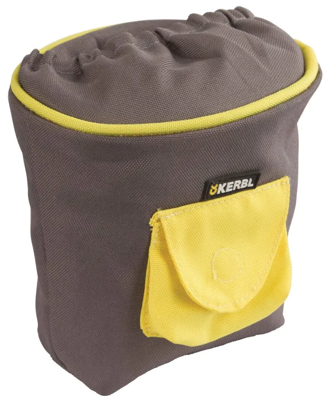 kerbl-pet-sac-r-compenses-pro-500-ml-gris-jaune-pochette-friandises image 1