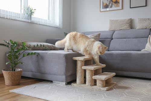 kerbl-pet-easy-climb-2-0-escalier-pour-animaux-beige-45x35x34-cm-50-kg image 6