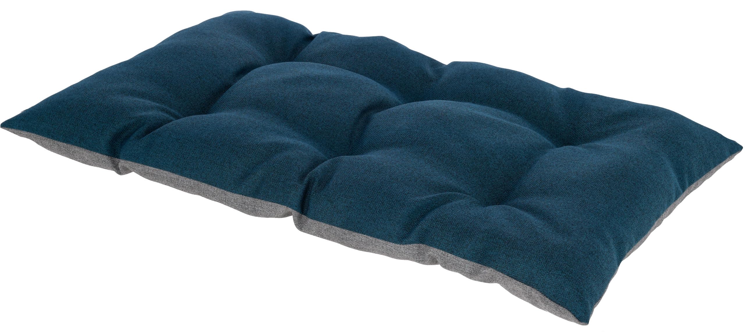 kerbl-pet-ely-coussin-r-versible-chiens-et-chats-gris-p-trole-75x115-cm image 1
