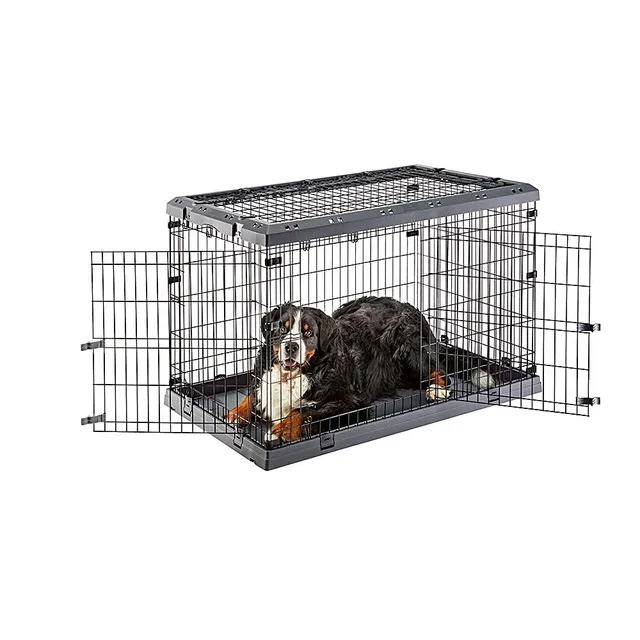 ferplast-superior-120-cage-pliable-grand-chien-118-x-77-cm-avec-s-parateur image 1