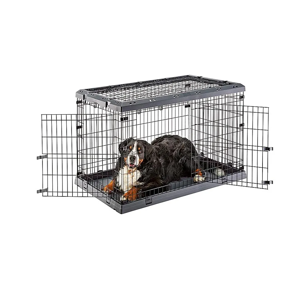 ferplast-superior-120-cage-pliable-grand-chien-118-x-77-cm-avec-s-parateur image 1