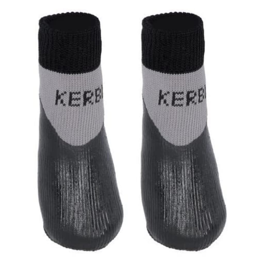kerbl-pet-chaussettes-susi-noires-pour-chien-taille-l-lot-de-2-antid-rapantes image 1