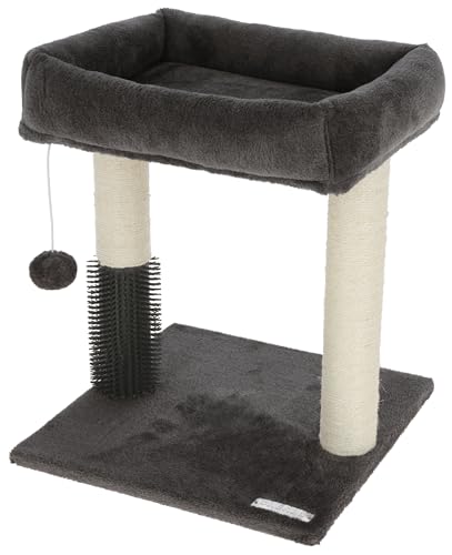kerbl-pet-arbre-chat-rosi-gris-48-cm-avec-griffoir-sisal image 8