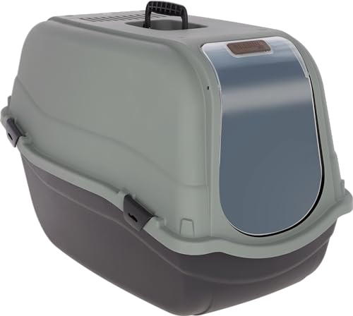 kerbl-pet-bac-liti-re-emma-eco-65x44x46cm-noir-vert-gris-plastique-recycl image 8
